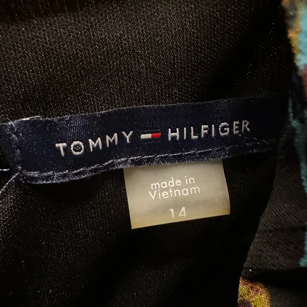 Tommy Hilfiger Floral Mock Neck Shift Dress Romantic Classic 14 - Picture 4 of 7